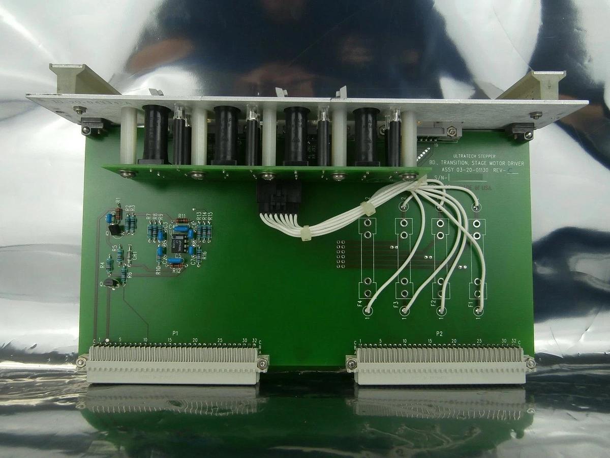 Used Ultratech Stepper 03-20-01130 Transition Stage Motor Driver PCB Card Right X
