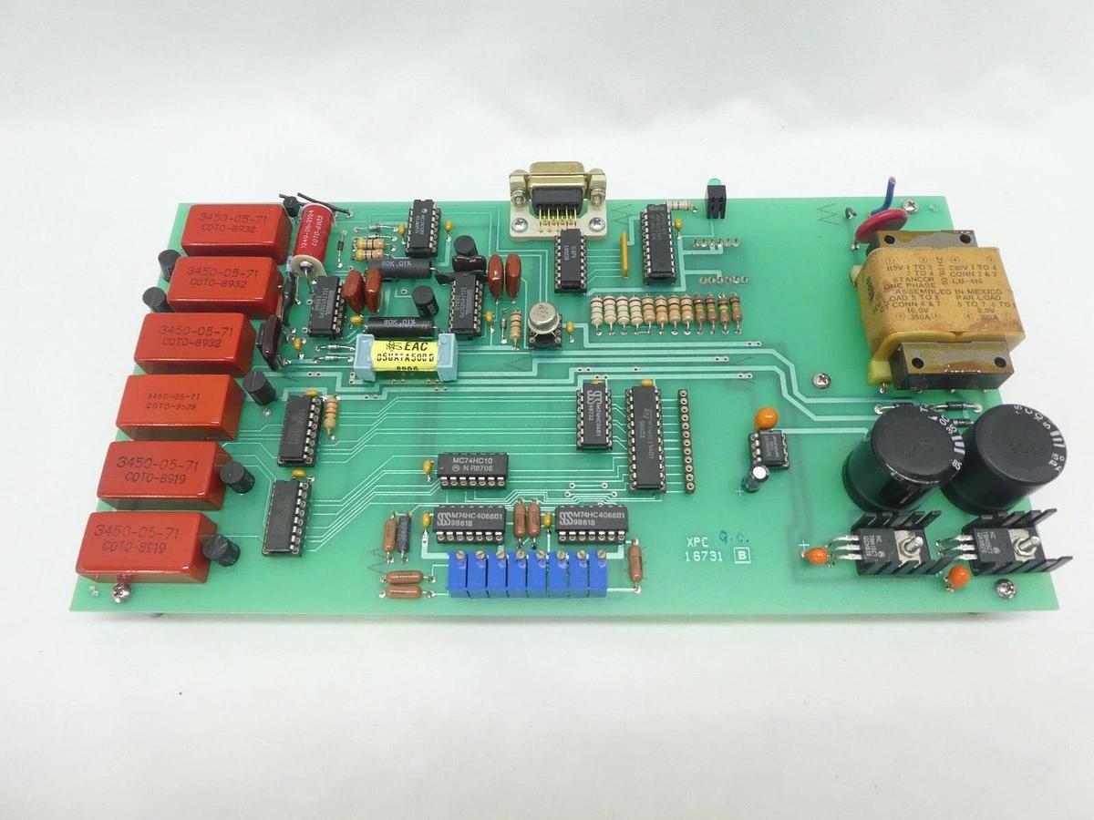 Used Varian Semiconductor Equipment VSEA 16731 XPC PCB Card Rev. B Working Surplus