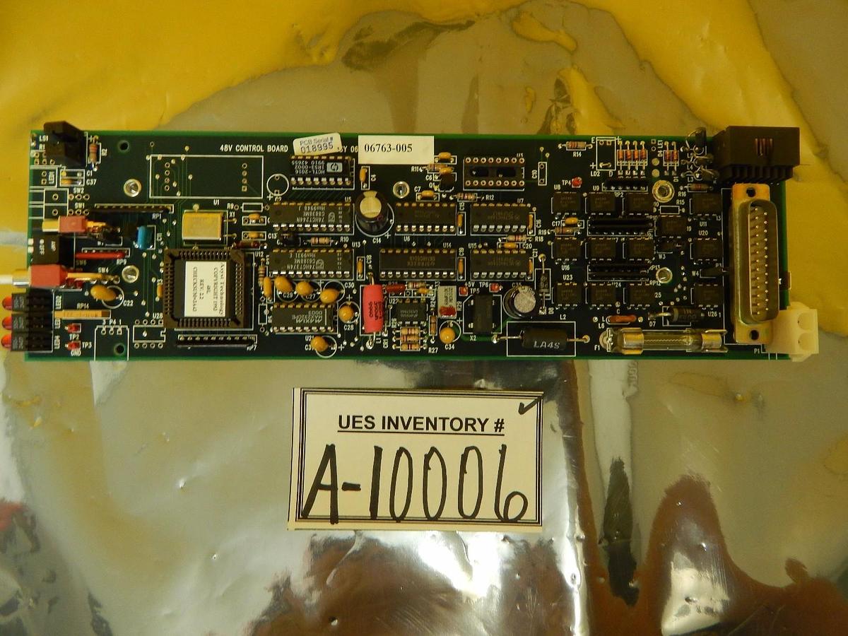 Used Asyst Technologies 06763-005 48V Control Board PCB GaSonics ABX-66242-09-00 Used