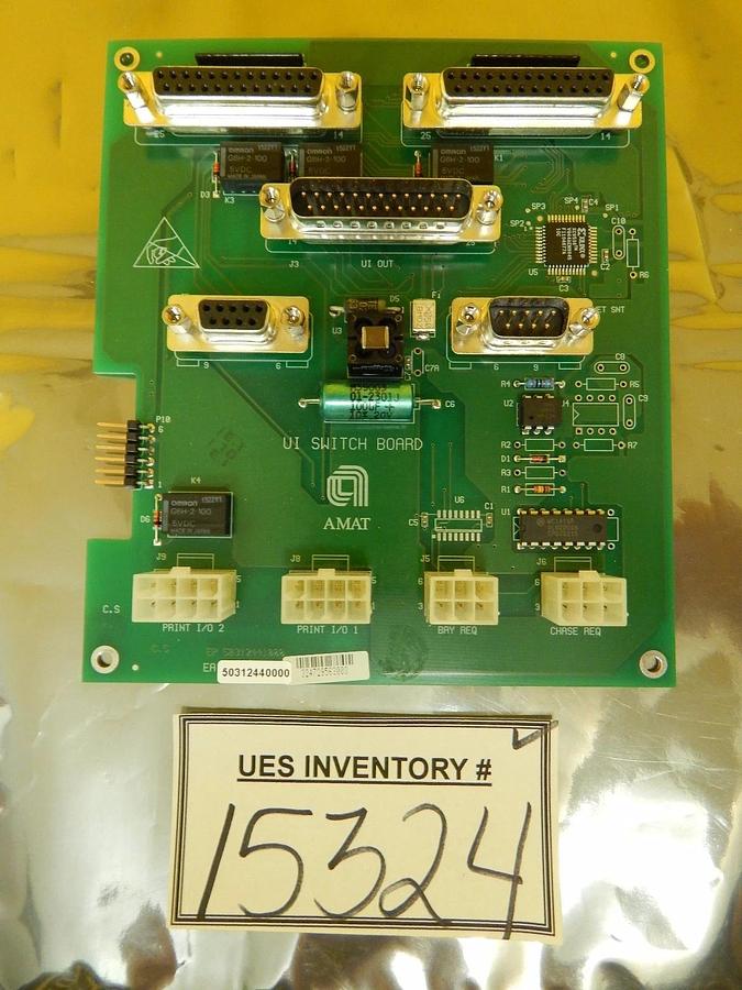 Used AMAT Applied Materials 50312440000 UI Switch Board PCB 50312441000 Used Working