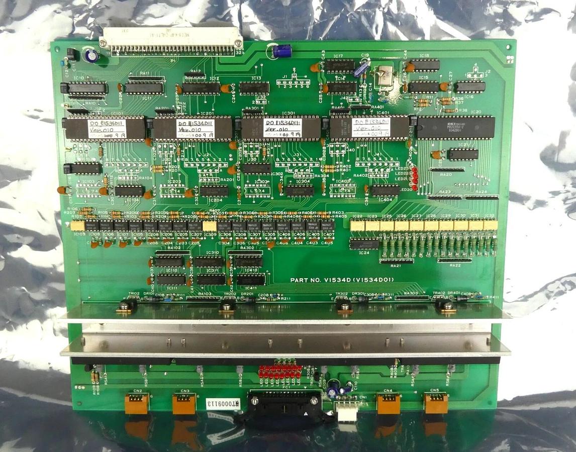 Used Varian VSEA V1534D (V1534D01) 10 Step Motor Control PCB Working Surplus