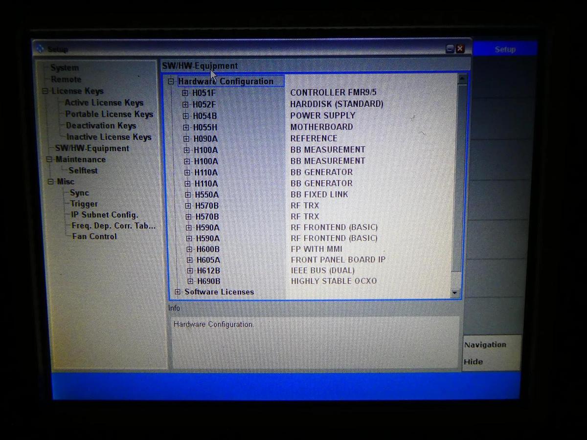 Used Rohde & Schwarz 1201.0002K50 Wideband Radio Comm Tester CMW 500 V 3.5.131