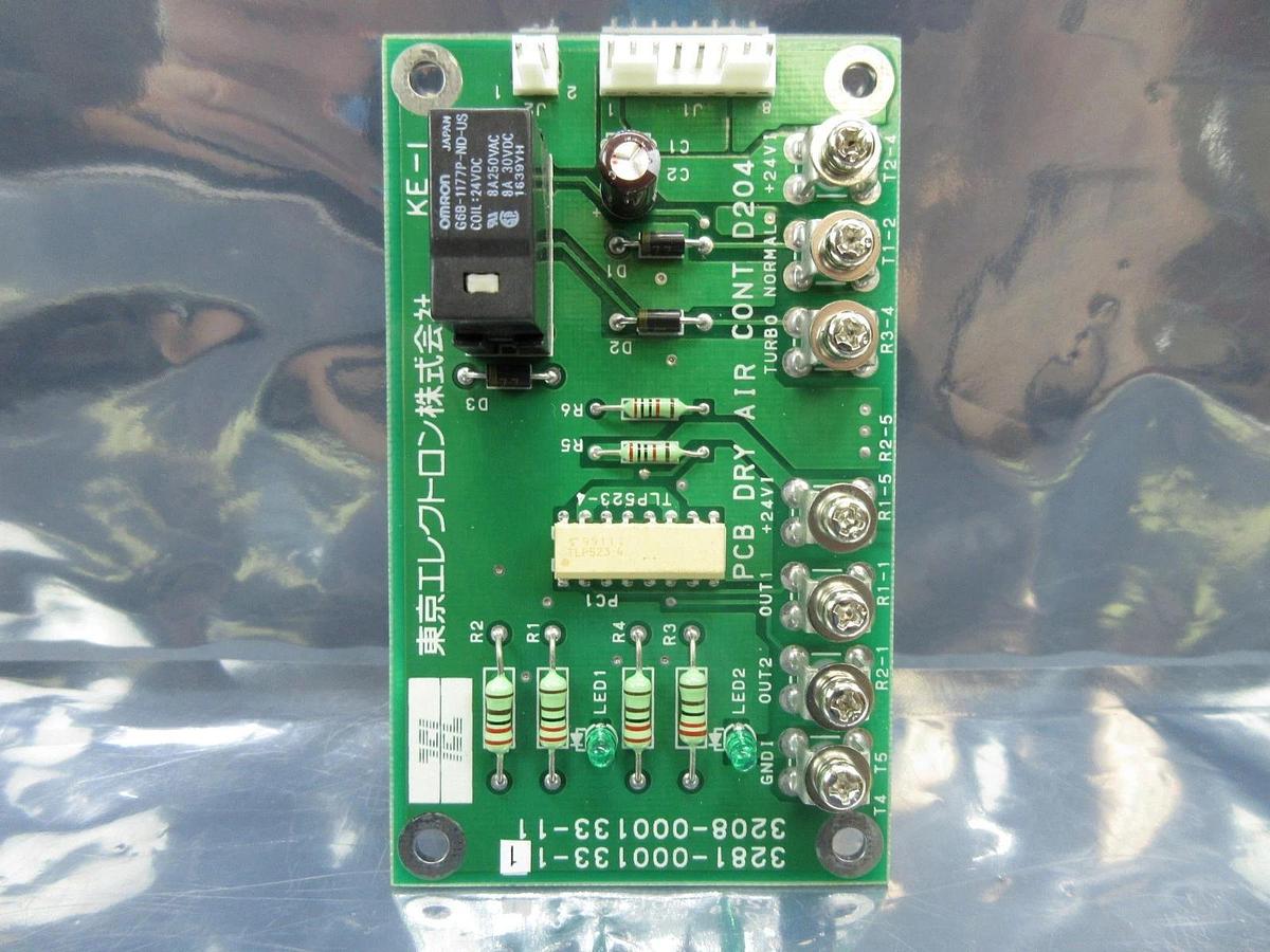 Used TEL Tokyo Electron 3281-000133-11 Dry Air Cont D204 Board PCB Used Working