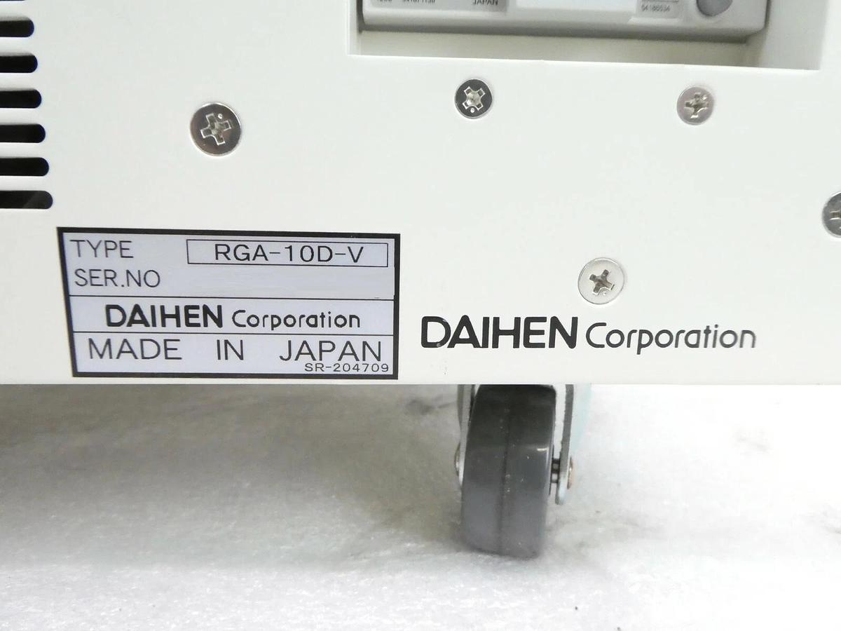 Used Daihen RGA-10D-V RF Power Generator TEL 3D80-000826 Copper Cu Exposed Working