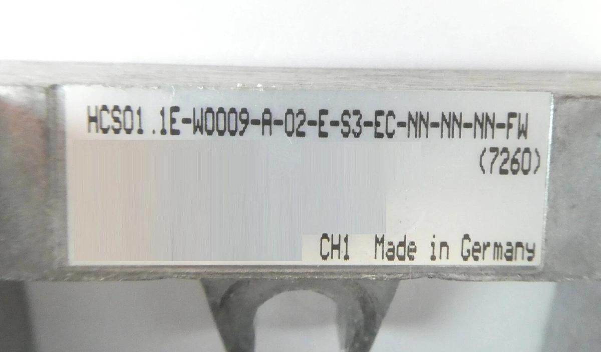 Used Rexroth HCS01.1E-W0009-A-02-E-S3-EC-NN-NN-NN-FW IndraDrive Controller Working