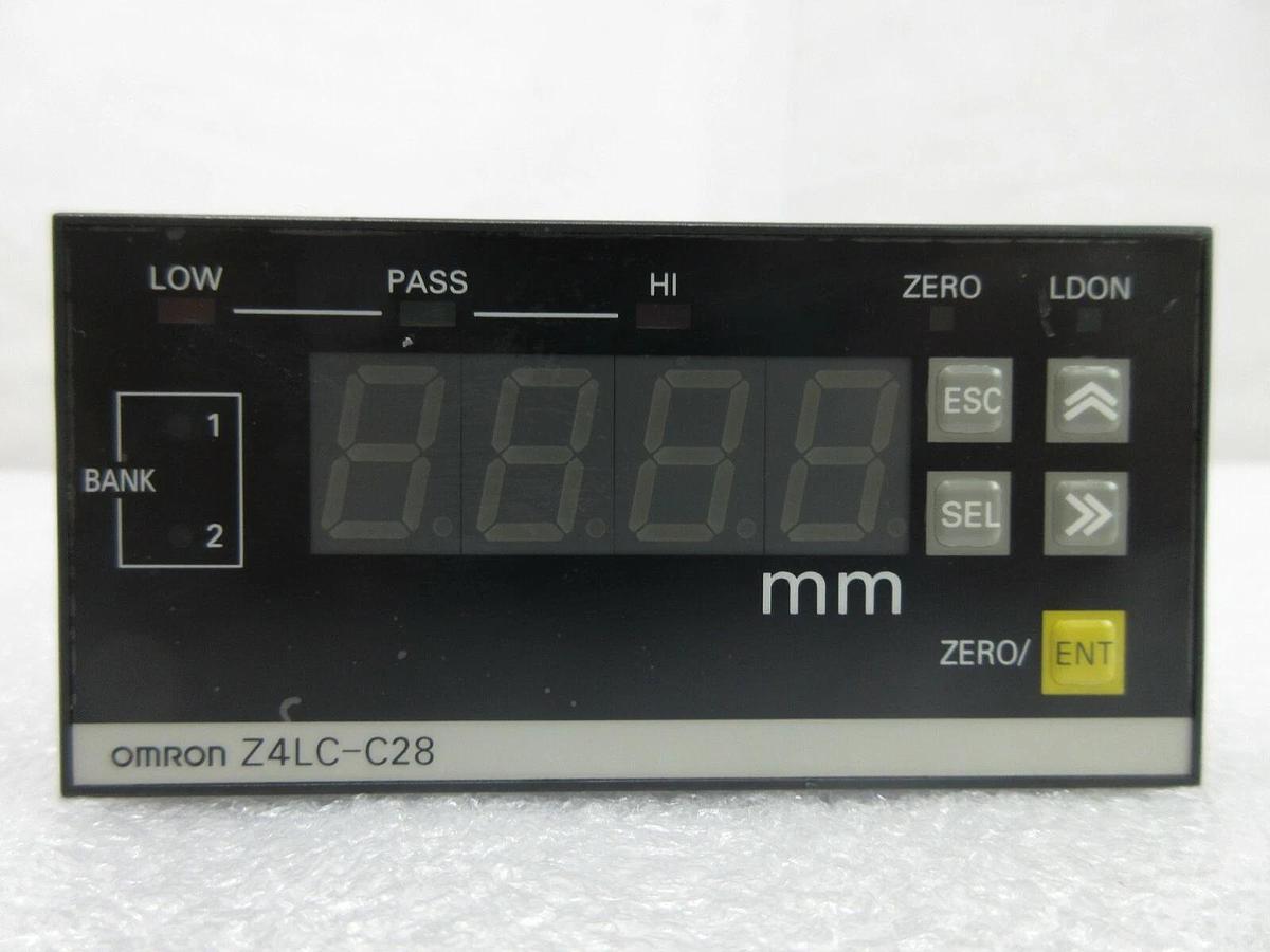 Used Omron Z4LC-C28 Parallel Beam Line Sensor NSR-S307E DUV Scanning System As-Is