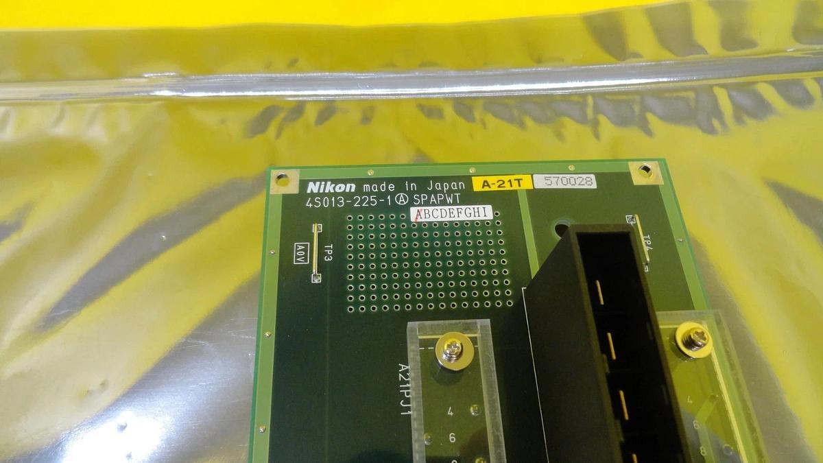 Used Nikon 4S013-225-1A Backplane Interface Board PCB SPAPWT NSR-S202A Used Working