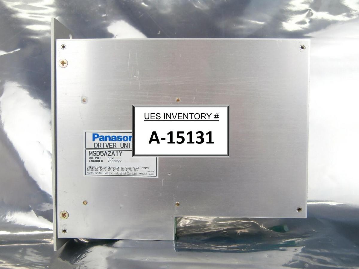 Used Panasonic MSD5AZA1Y Driver Unit PCB Card 50W TEL Tokyo Electron ACT12 Spare