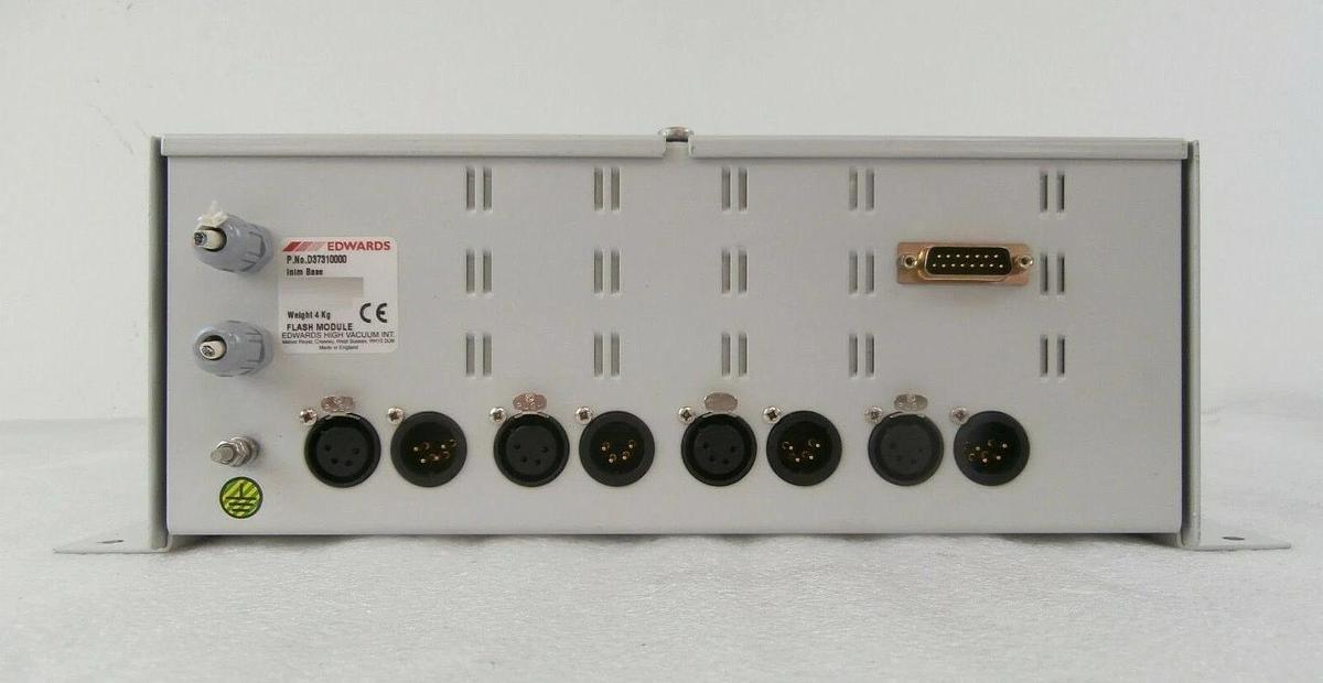 Used Edwards U20000925 iNIM Network Interface iNIM 4x Cards 1X EGM D37310100 Working