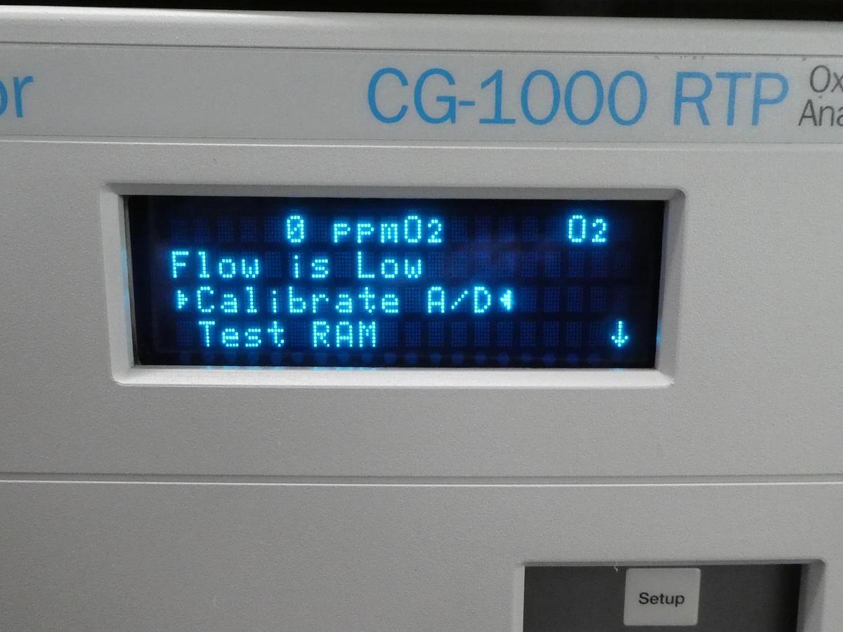 Refurbished AMETEK Process Instruments Dycor CG-1000 RTP Oxygen Analyzer Refurbished