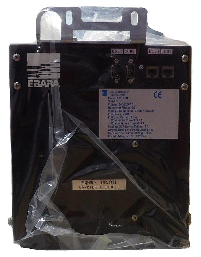 Refurbished EV-S Ebara Technologies EV-S20N Dry Vacuum Pump IPN 500773984 OEM Refurbished