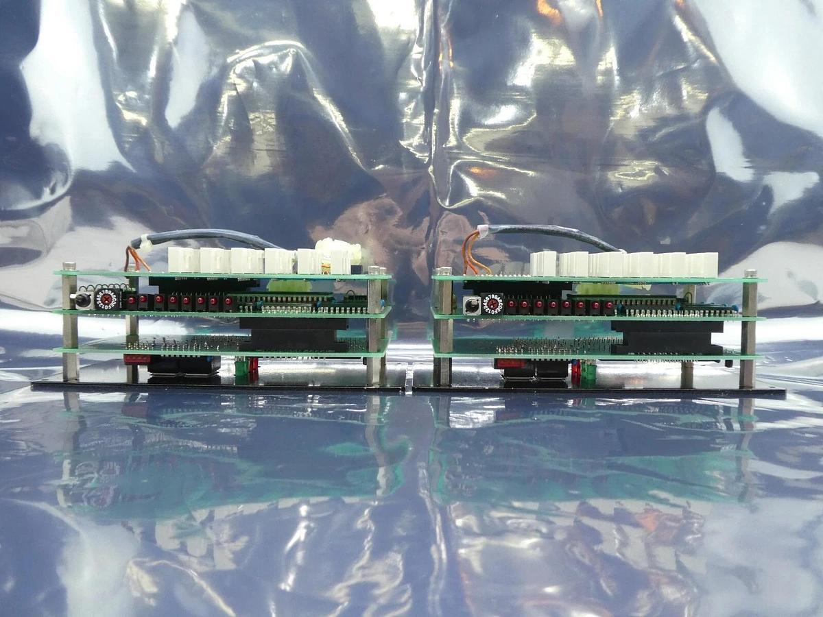 Used TEL Tokyo Electron Sub Tank Auto Supply Operation Panel PCB Lot of 2 Working