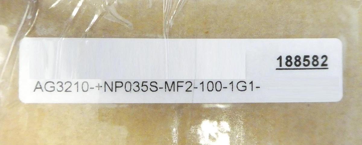 Beckoff Automation 10033387 Planetary Gear AG3210-NP 035S-MF2-100 188582 New
