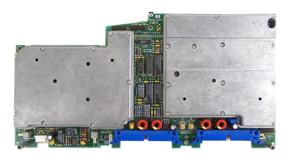 Used HP Hewlett-Packard 08563-60076 856XE Log Amplifier Board PCB Agilent Working