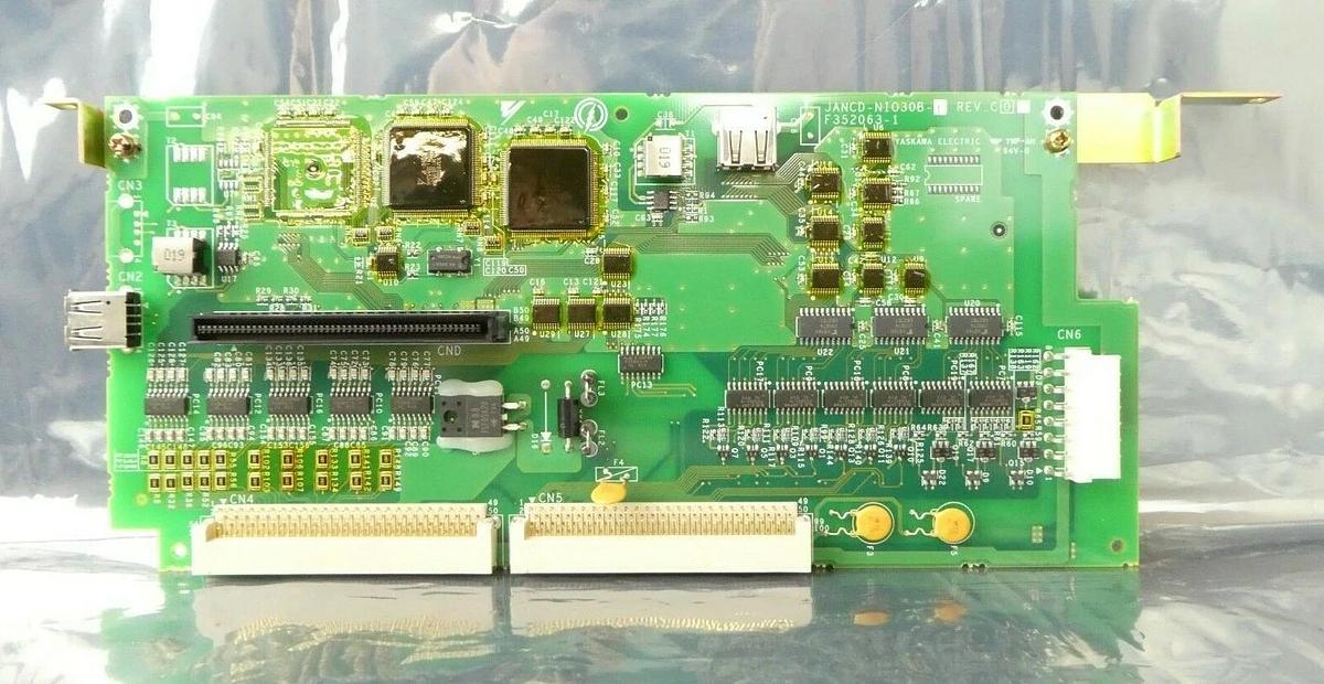 Used Yaskawa Electric JANCD-NIO30B-1 Robot Controller PCB Card F352063-1 NXC100 Spare