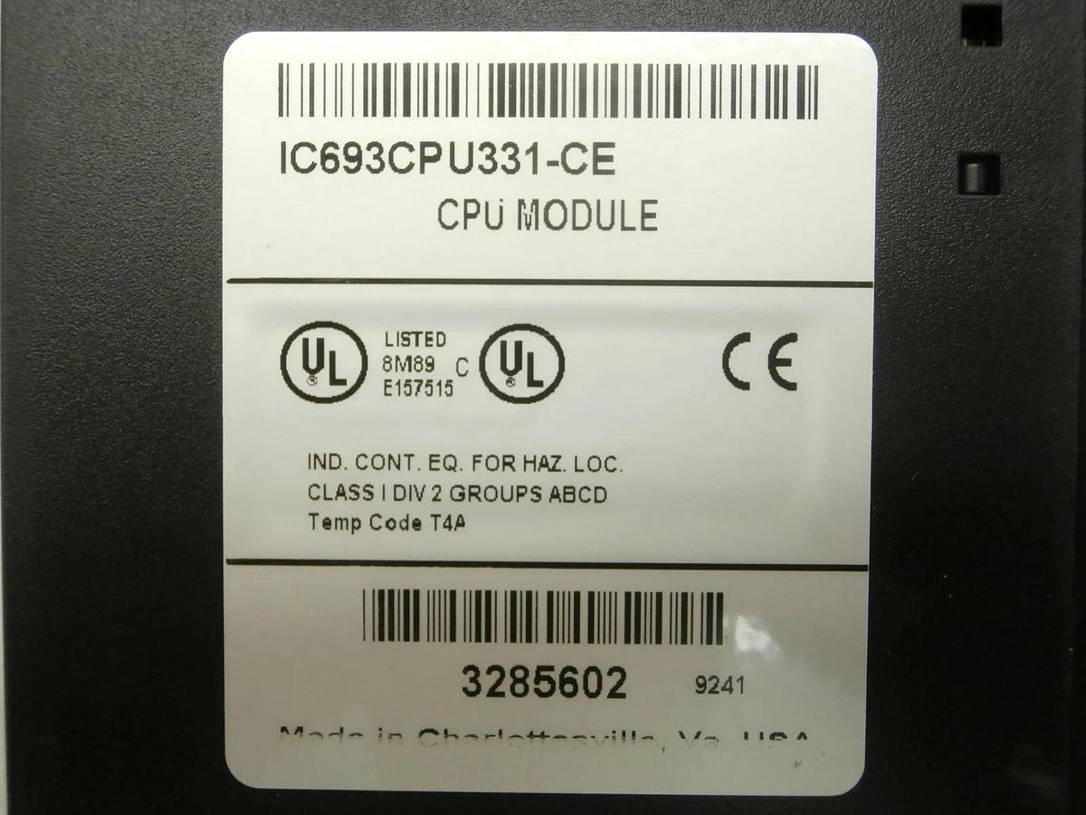 Used GE Fanuc Series 90-30 PLC 5-Slot Controller IC693PWR321Z Used Working