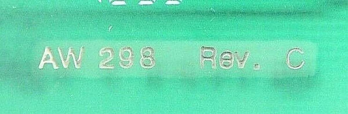 Used PMT Plasma Materials Technology AW 298 Connector PCB A3 Rev. C Working Surplus
