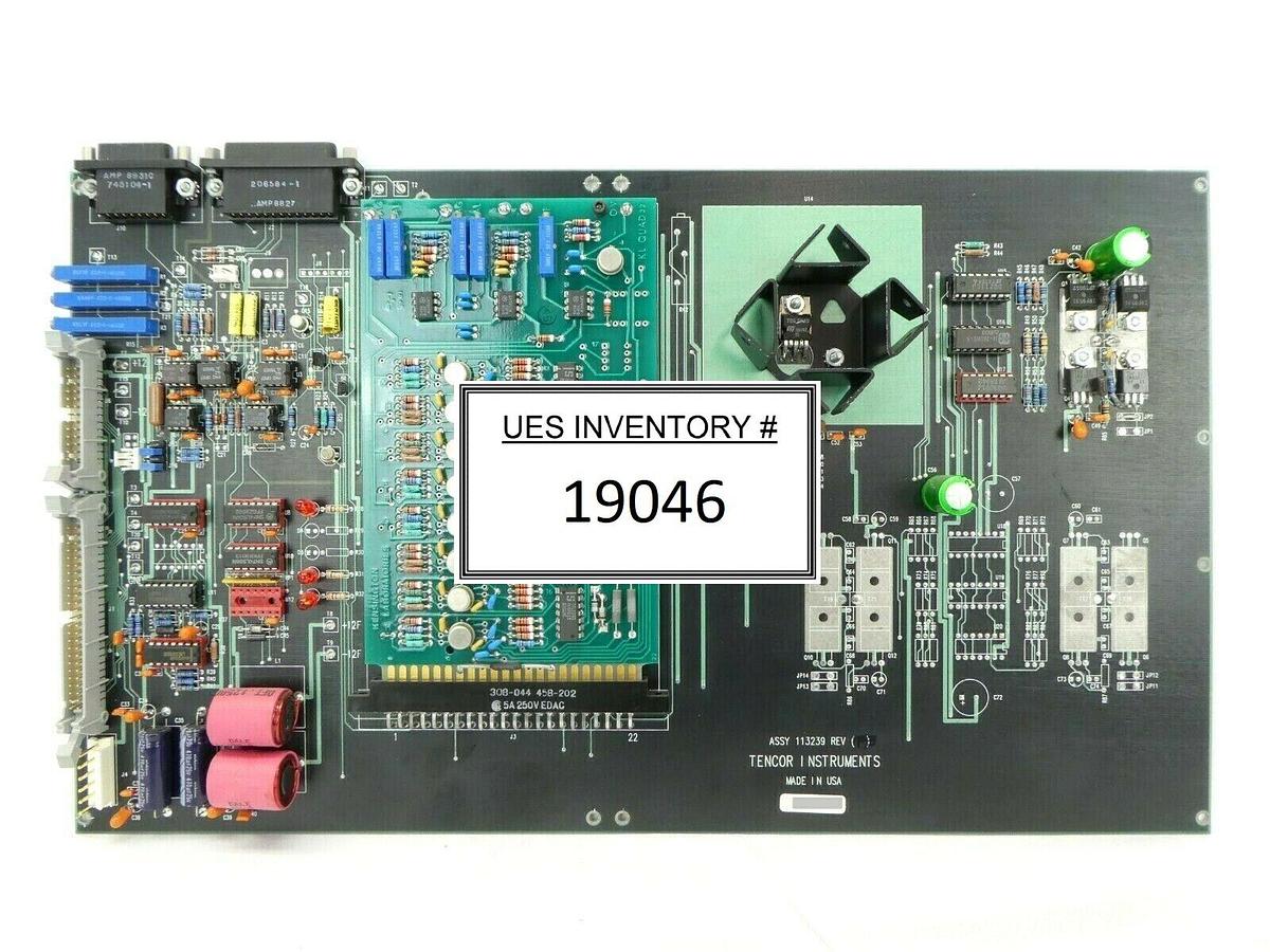 Used Tencor Instruments 113239 Interface PCB Kensington 89-382-52 KLA-Tencor Spare