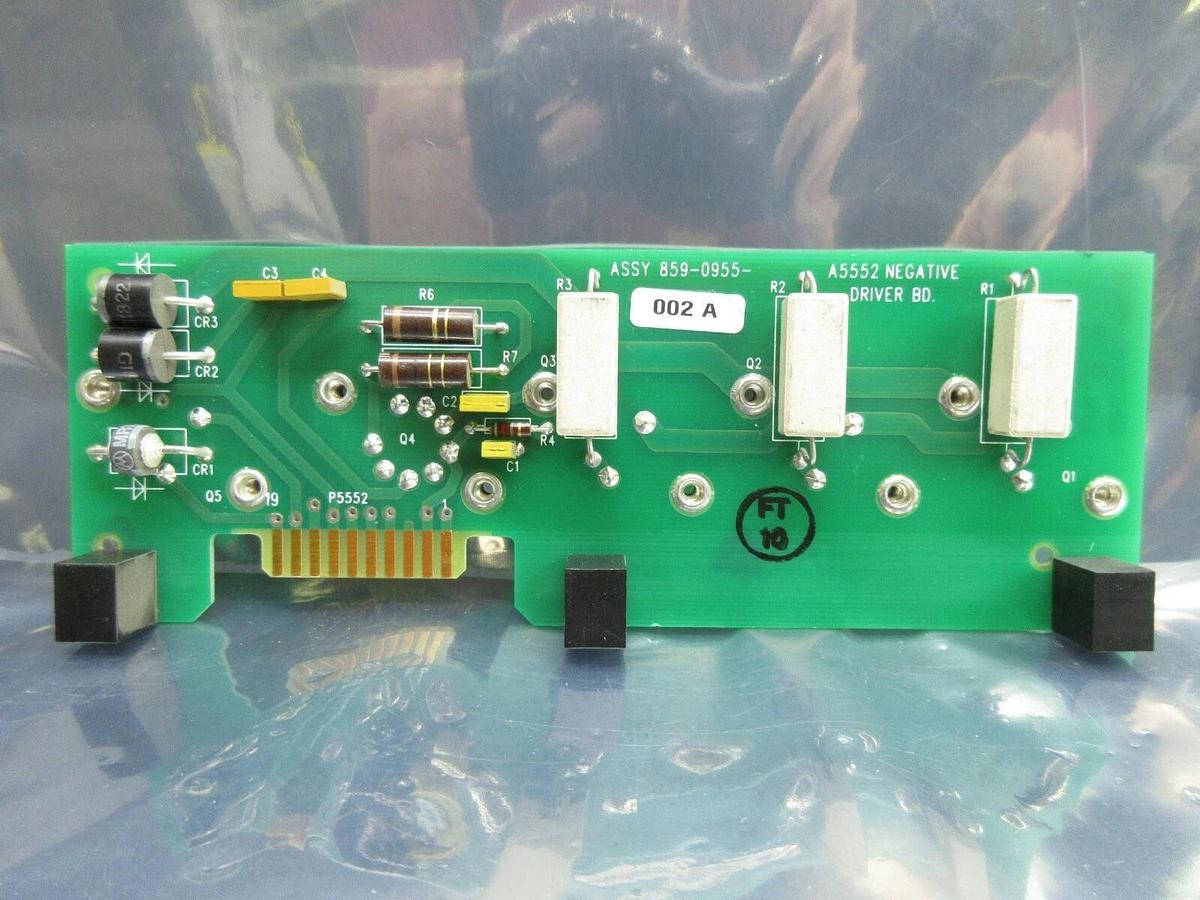 Used SVG Silicon Valley Group 859-0955-002 Negative Driver Board PCB Card A5552 Spare
