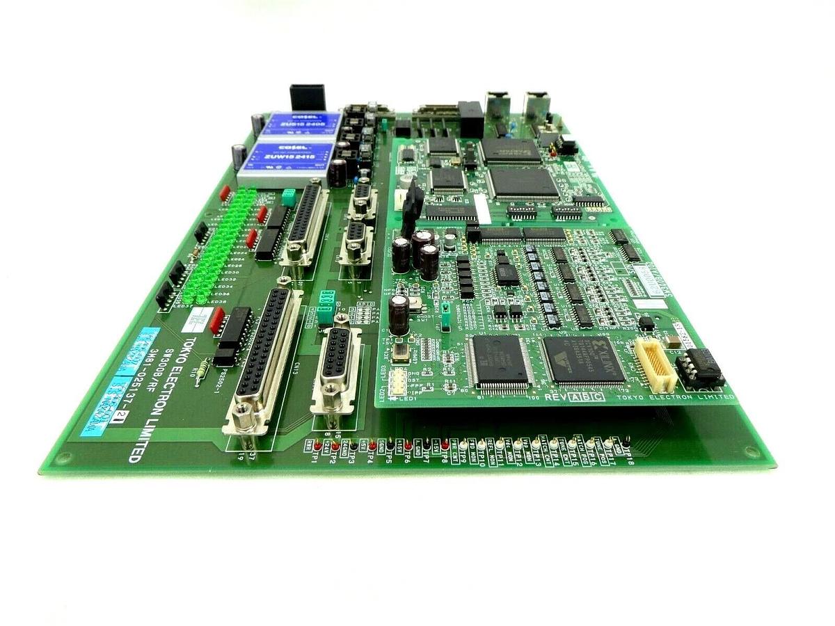 Used TEL Tokyo Electron 3M81-025137-21 RF Board PCB SW300B/RF Trias System Working