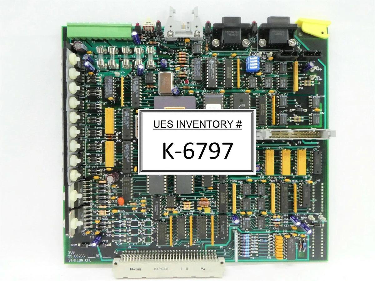 Used SVG Silcion Valley Group 99-80266-01 Coater Station CPU PCB Card Rev. L Working