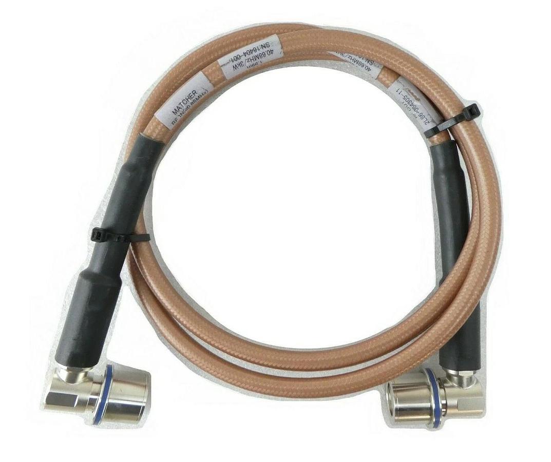 Used TEL Tokyo Electron 2L41-000089-11 RF Cable 40.68MHz @ 3kW 1.99M Working Surplus