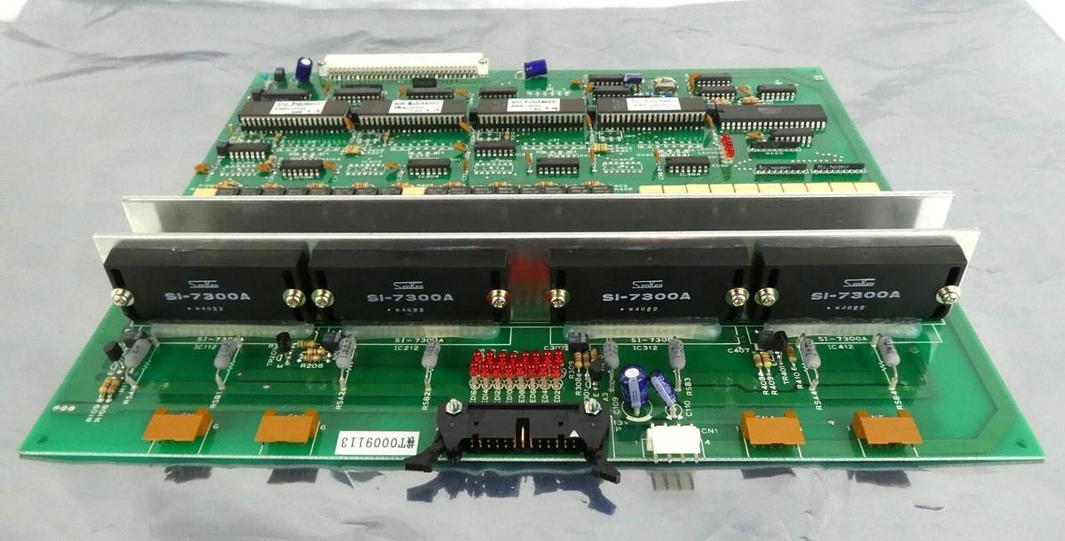 Used Varian VSEA V1534D (V1534D01) 10 Step Motor Control PCB Working Surplus