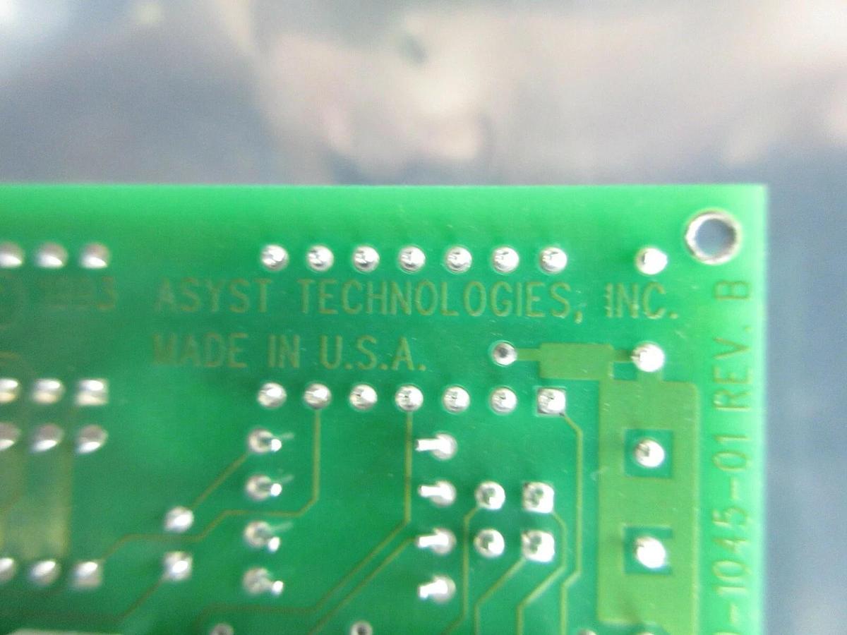 Used Asyst Technologies 3200-1015-01 Automation Processor Board PCB Working Surplus