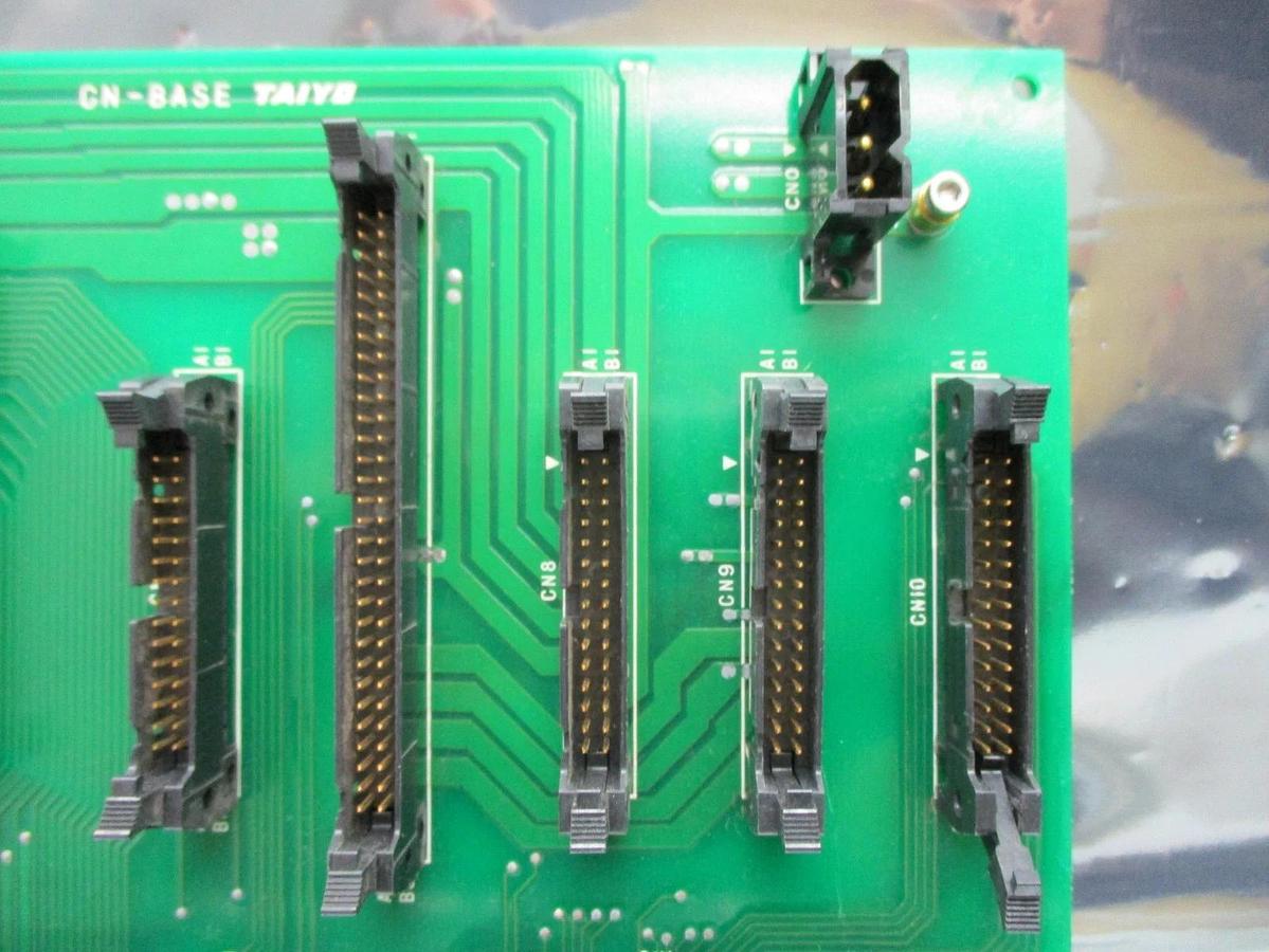 Used Taiyo Machinery CN-BASE Backplane Interface Board PCB ACT12 System Used Working