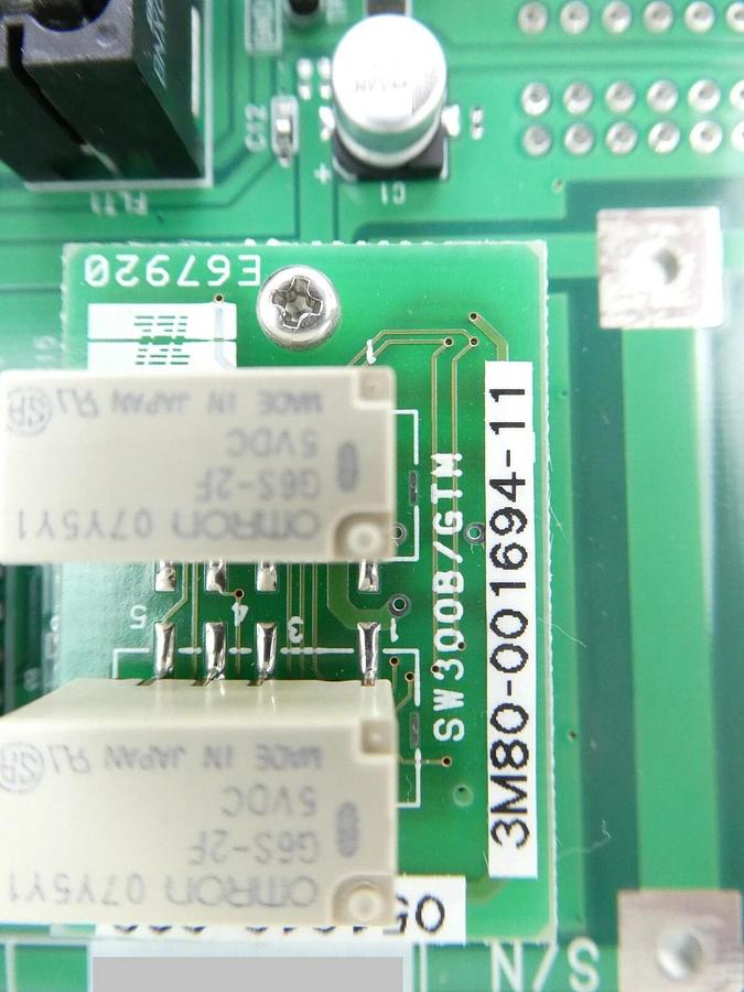 Used TEL Tokyo Electron BX81-070101-14 Board PCB TGB813-1/SLIDE SENS Trias Working