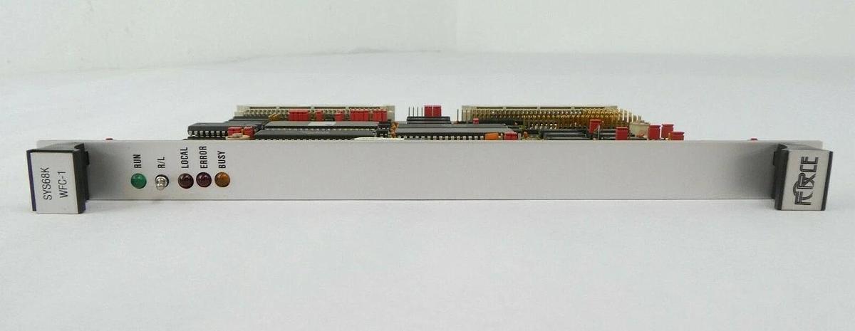 Used Force Computers 300001 VMEBus PCB Card SYS68K/WFC-1 Varian 109000001 Working