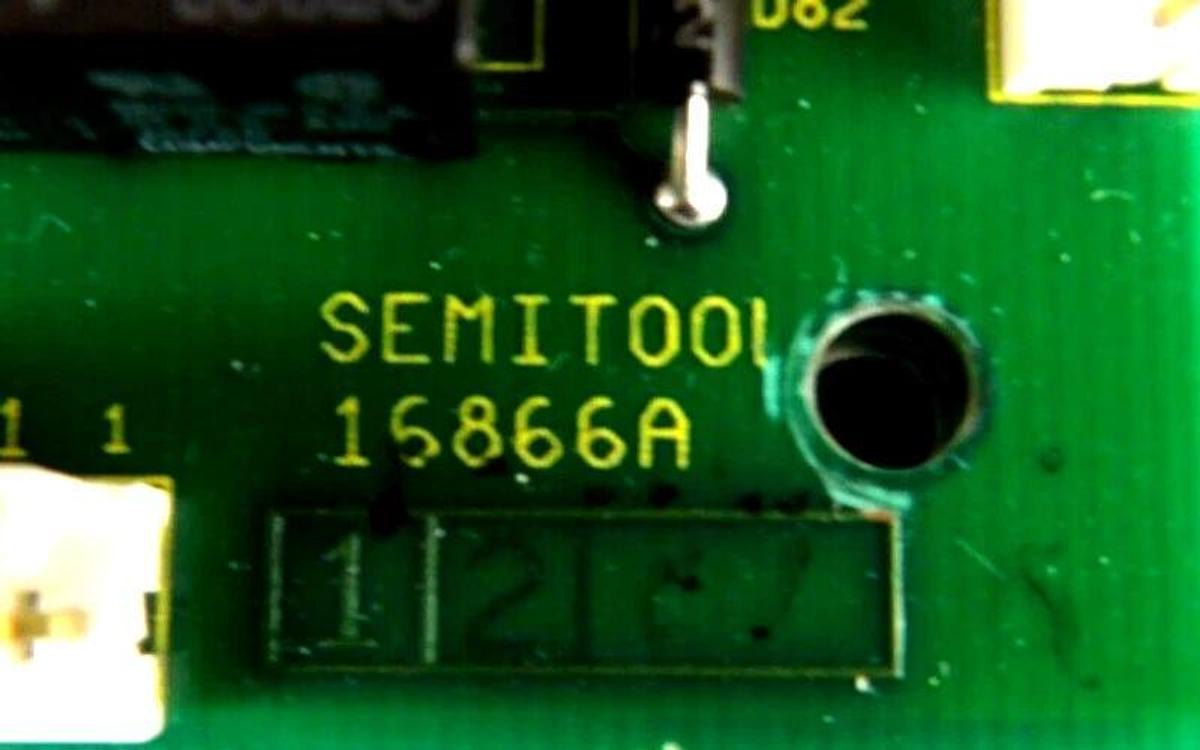 Used Semitool 16866A ASM CBW 402 Interface Assembly PCB Board Working Surplus