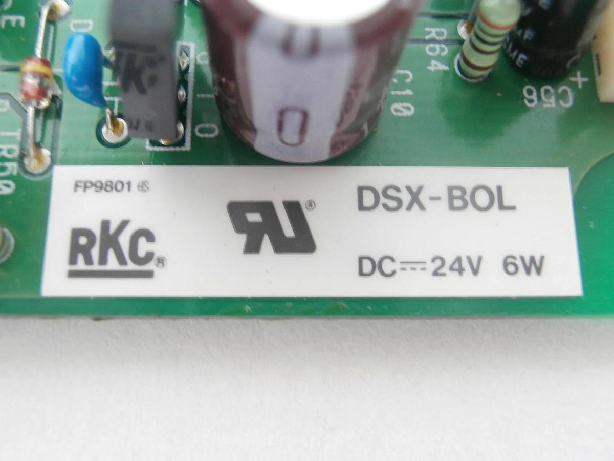 Used RKC Instrument DSX-BOL-11-33A Temperature Controller PCB DSX-BOL 753-Y1 Working