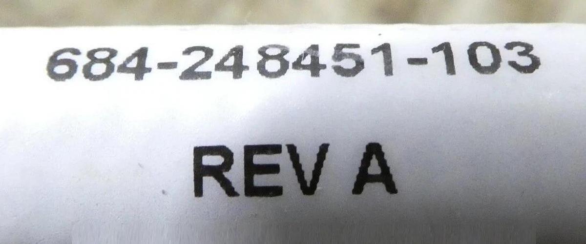 Used Lam Research 684-248451-103 LF RF Coaxial Interconnect Cable Working
