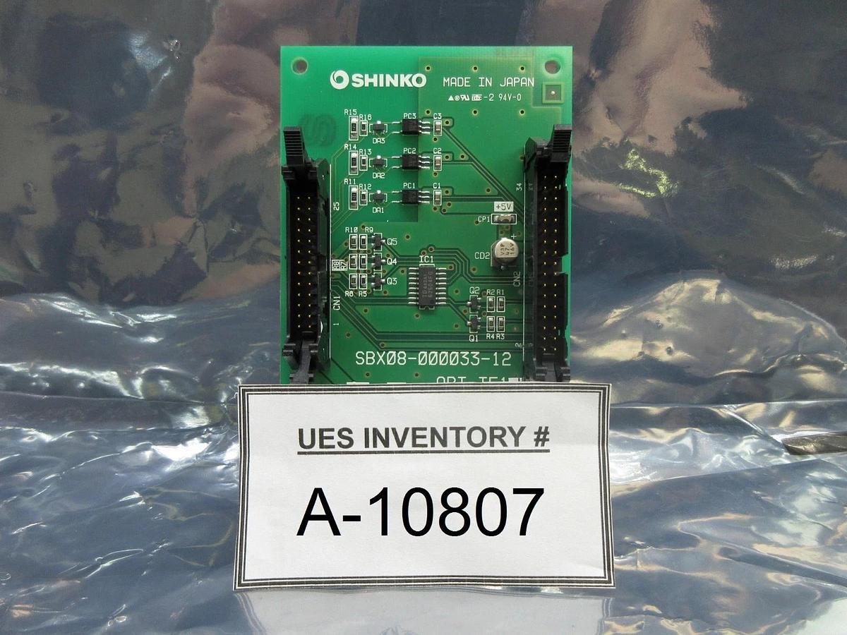 Used Shinko Electric SCE93-100010-C1 Interface Board PCB SBX08-000033-12 Used Working