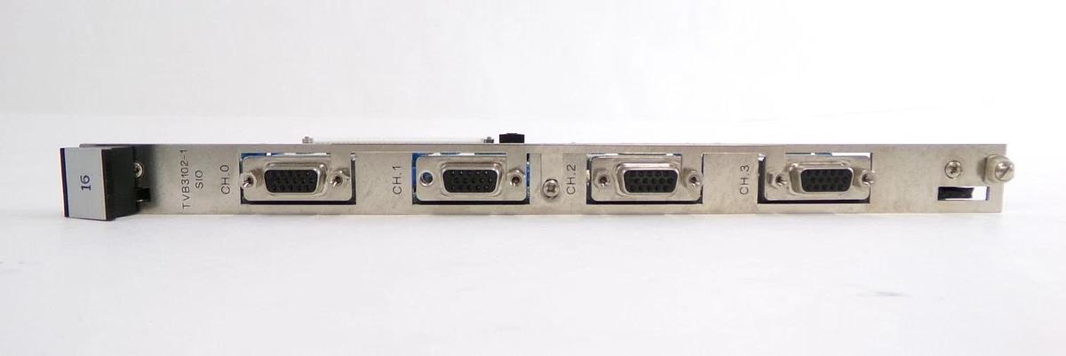 Used TEL Tokyo Electron 3281-000014-16 Processor VME PCB Card TVB3102-1/SIO Working