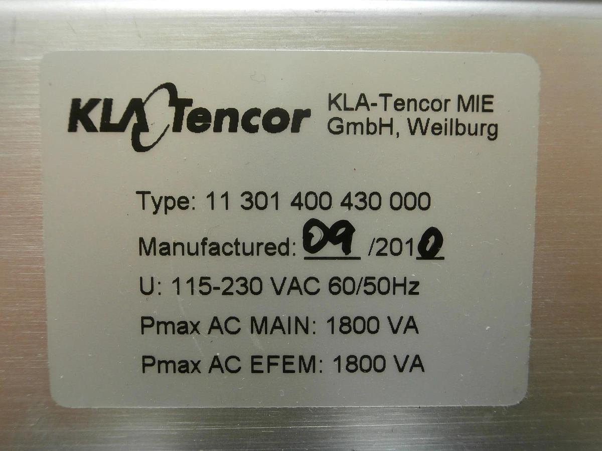 Used KLA-Tencor 11301400430000 NG Power Supply Unit 11 301 400 430 000 Used