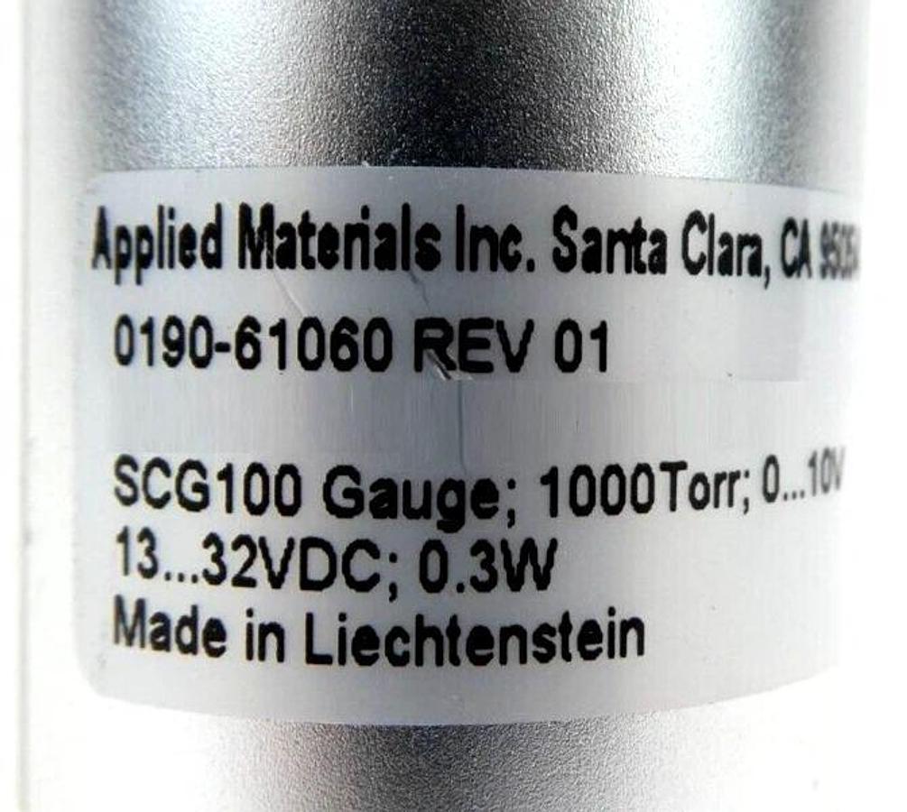 Used AMAT Applied Materials 0190-61060 Pressure Gauge SCG100 Reseller Lot of 9