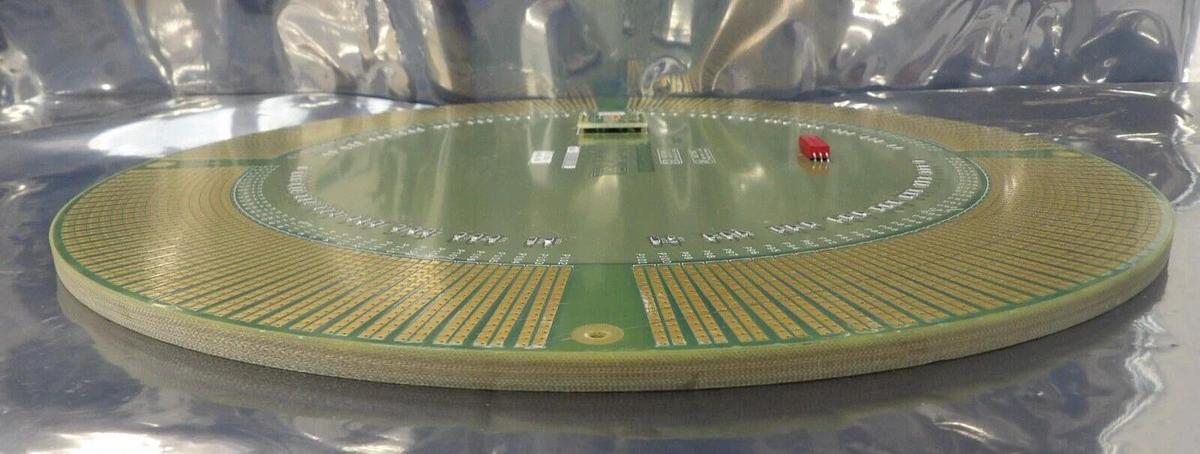Used Teradyne 829-726-00 Round Circuit Board PCB Assembly Working Surplus