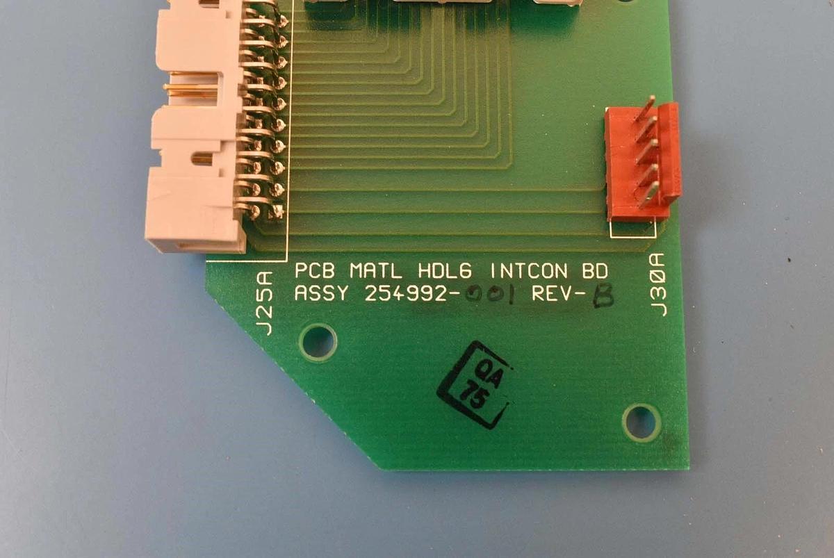 Used Electroglas 254992-001 PCB Matl Hldg Intcon Working