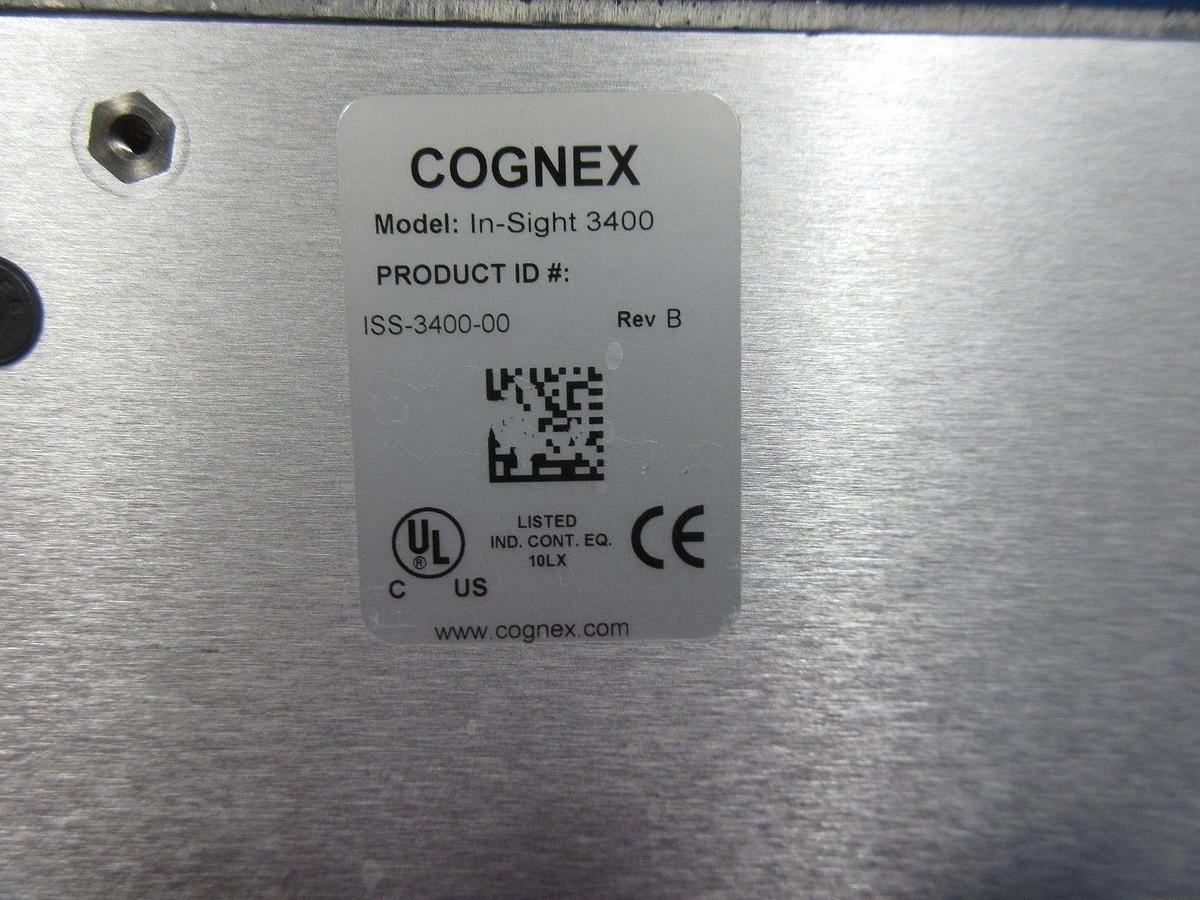 Used Cognex In-Sight 3400 Vision Controller 800-5809-1 D Used Working