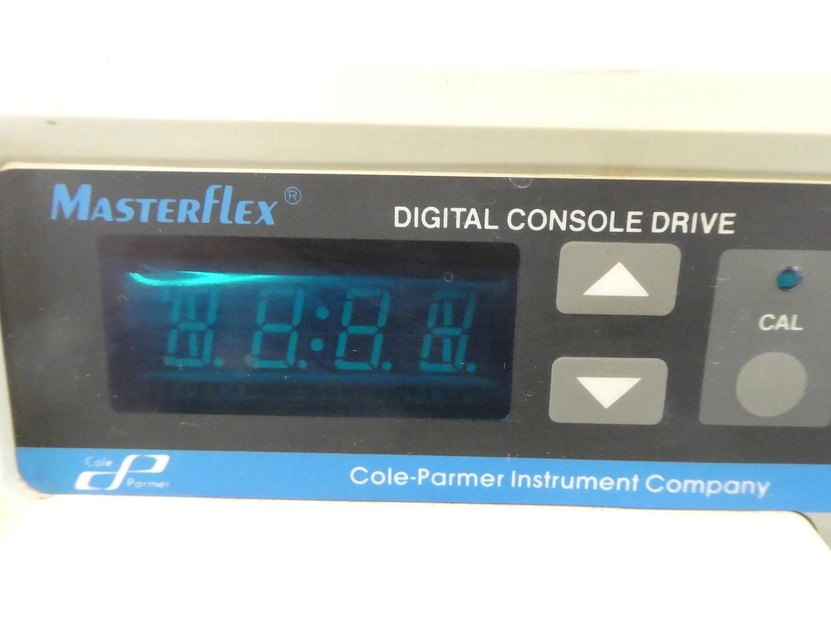 Used Cole-Parmer 7523-20 Digital Drive MasterFlex L/S 77200-60 Easy-Load II Working