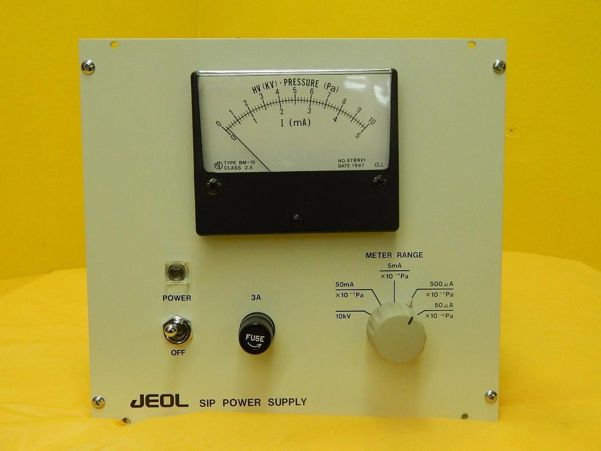 Used JEOL IPC20 Gun SIP Power Supply JEM-2010F TEM Microscopy System Working
