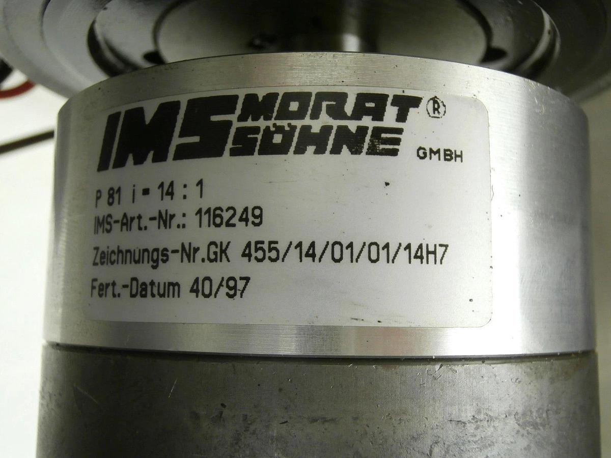 Used Kollmorgen 00-01607-043 DC Disc Servo Motor Assembly Nordiko 9550 Working