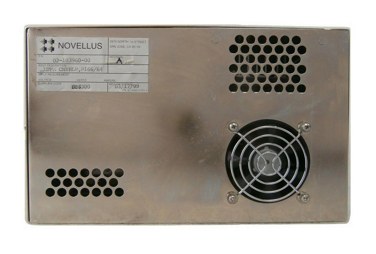 Used Novellus Systems 02-103960-00 Platform Controller P166/64 03-053424-00 Working