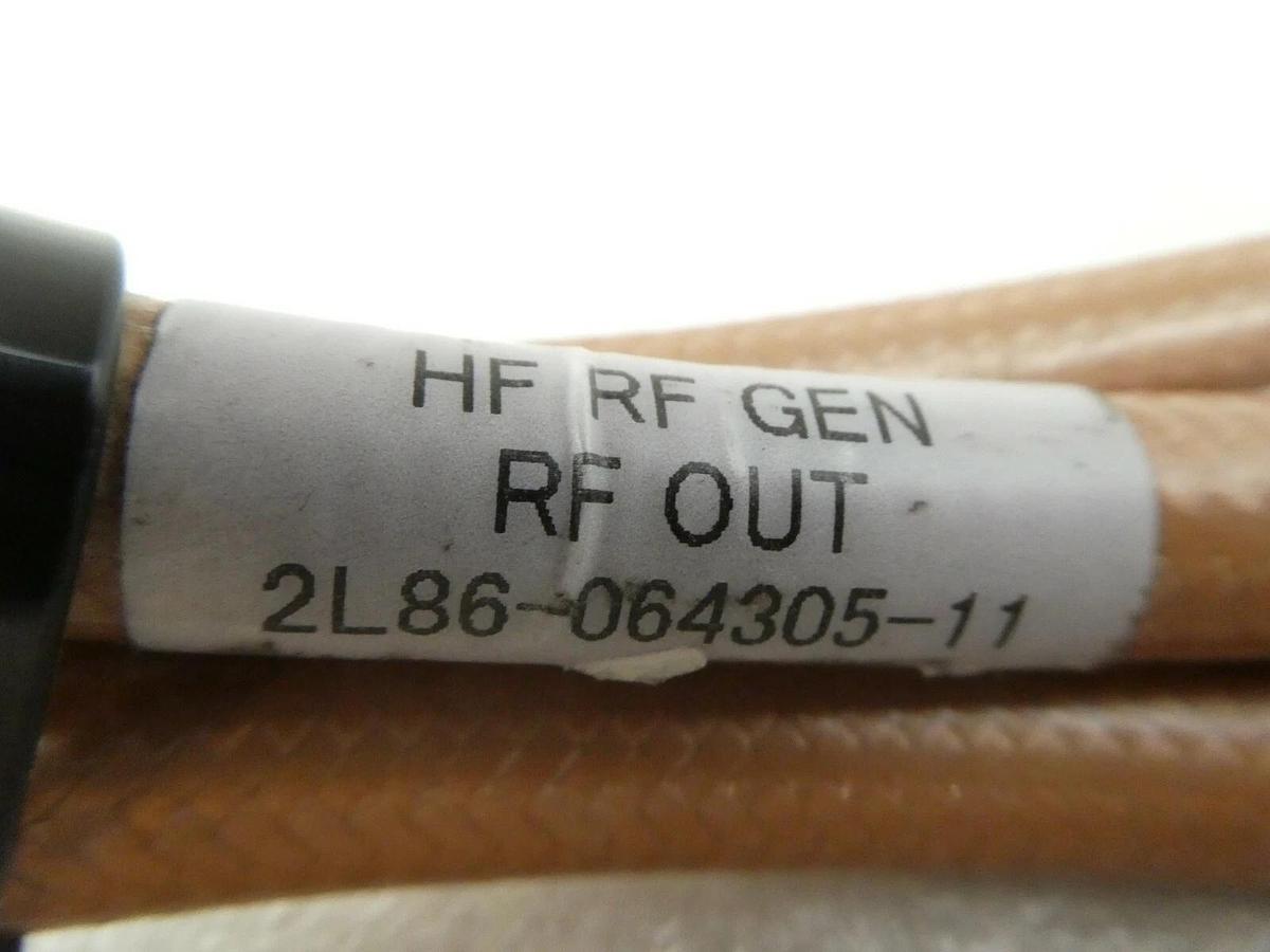 Used TEL Tokyo Electron 2L41-000089-11 RF Cable 40.68MHz @ 3kW 1.99M Working Surplus
