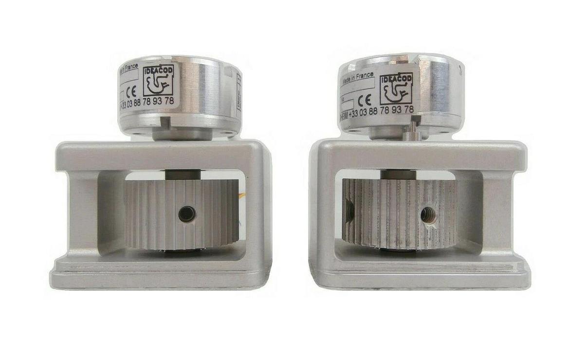 Used RECIF F0300M02 Load Port Encoder Assembly Set of 2 Ideacod IN40RIF001/1024 Spare