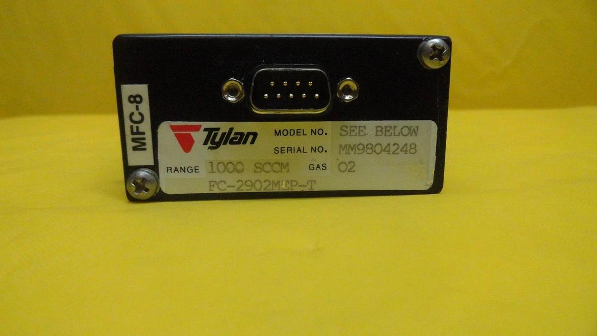 Used Tylan FC2902MEP-T Mass Flow Controller MFC 1000 SCCM O2 2950 Series Used Working