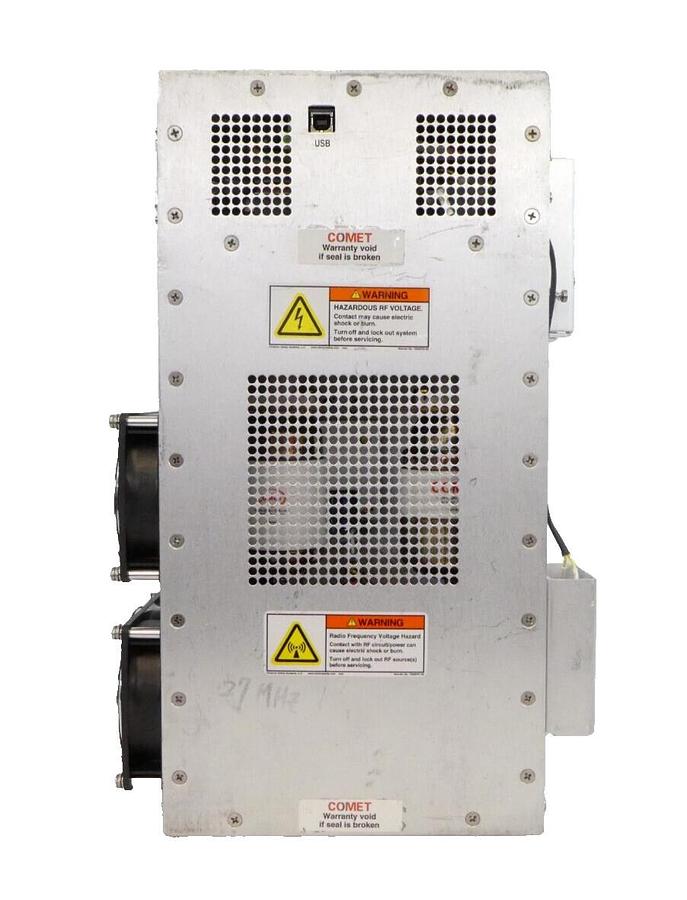 Used Comet Technologies 20080311 RF Match 3000W @ 27.12MHz Working Surplus