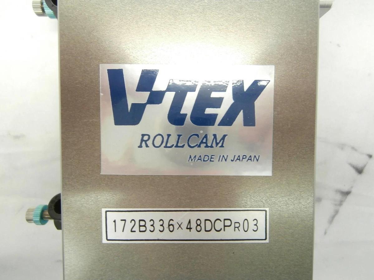 Used V-Tex 172B336x48DCPR03 Pneumatic Slit Valve ROLLCAM Hitachi M-712E Working Spare
